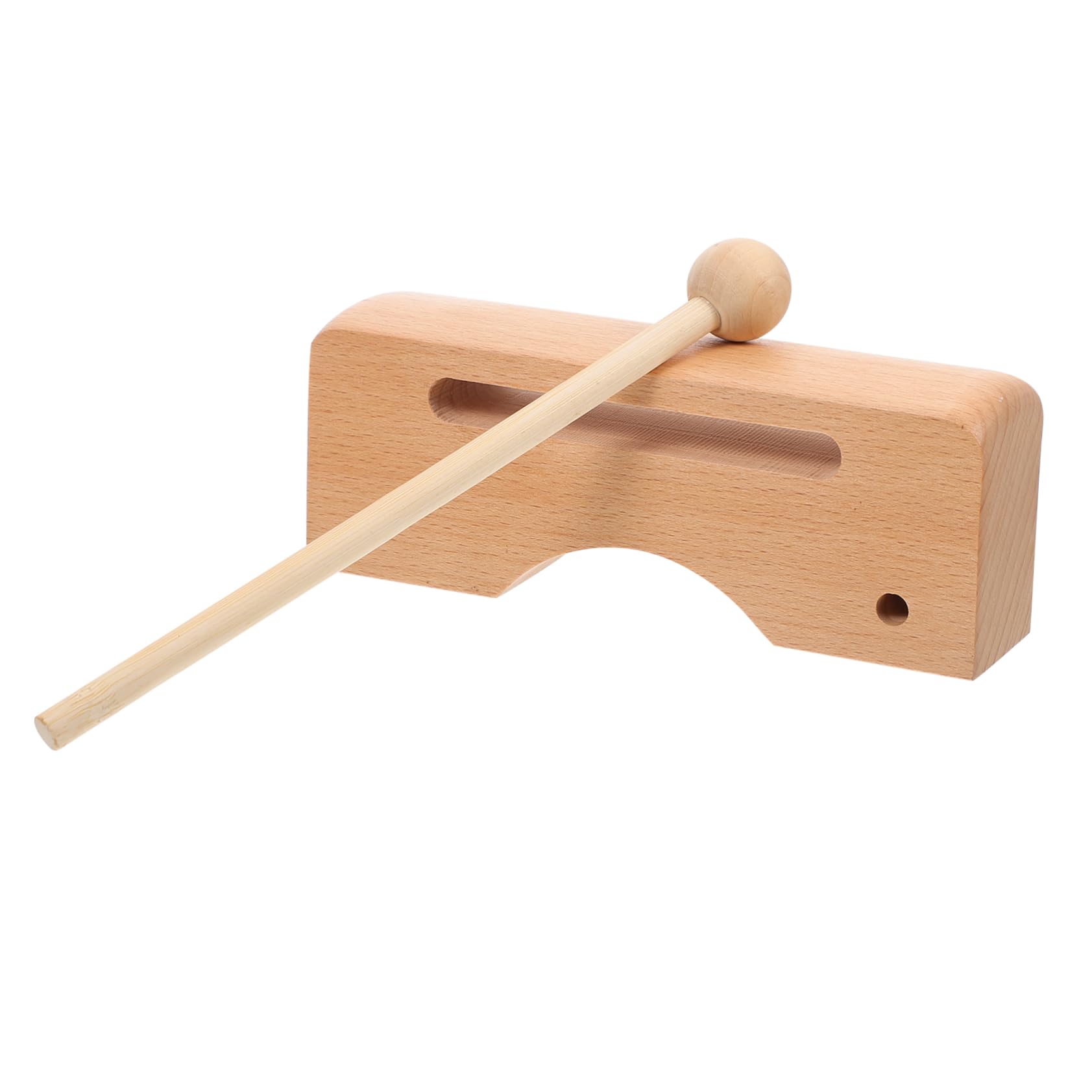 HANABASS Music Rhythm Block Wood Percussion Instrument for Safe and Musical with Sound for Early Music Education