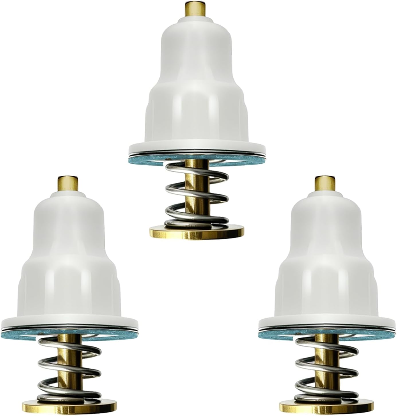 Flush Valve Push Button Assembly Compatible with TOTO Toilet Handle Repair Parts of Toilet&Urinal Flush Valve(3 PCS)