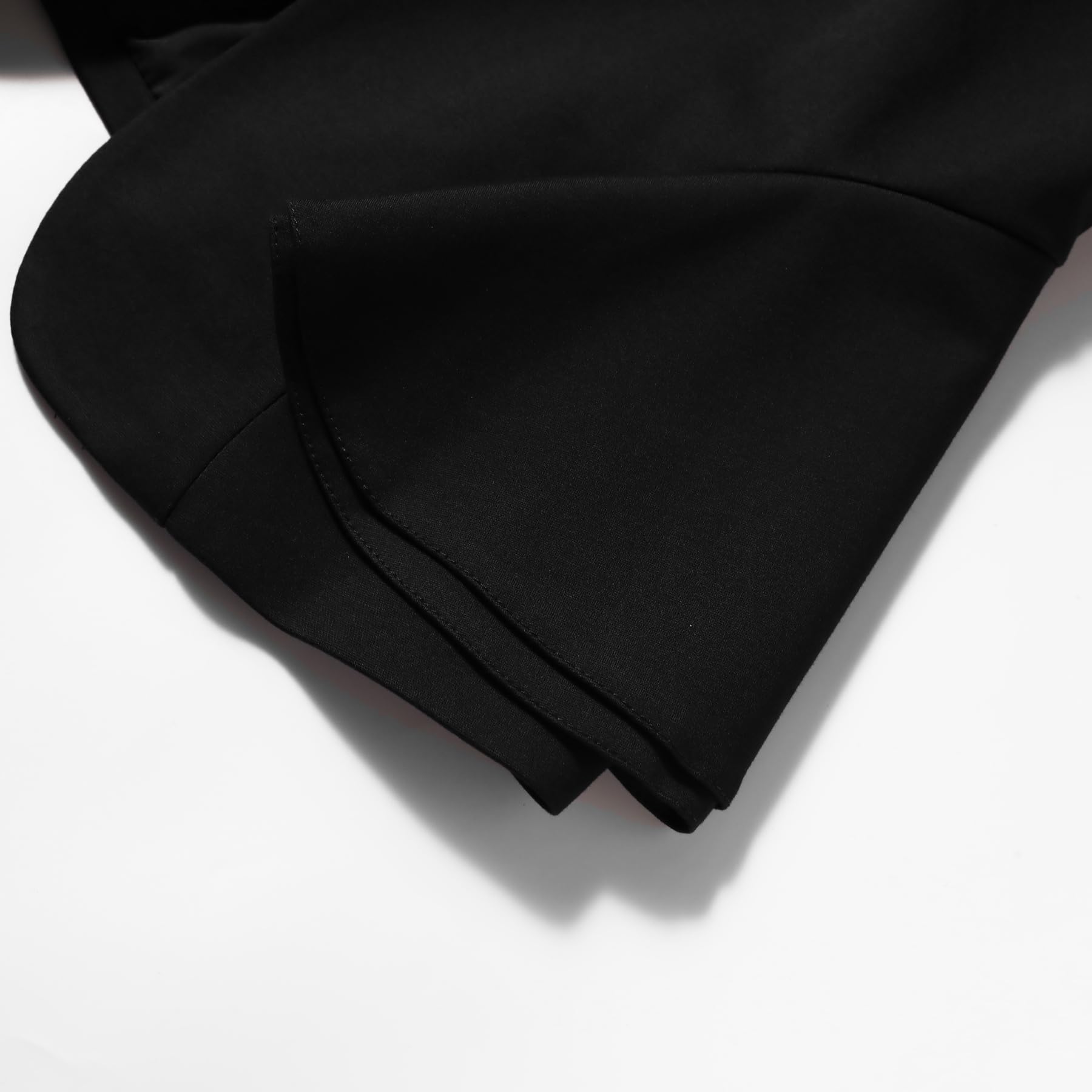 YYNUDA Blazer - Giacca da donna con orlo peplo, casual, da lavoro, tinta unita, per feste, matrimoni, uffici