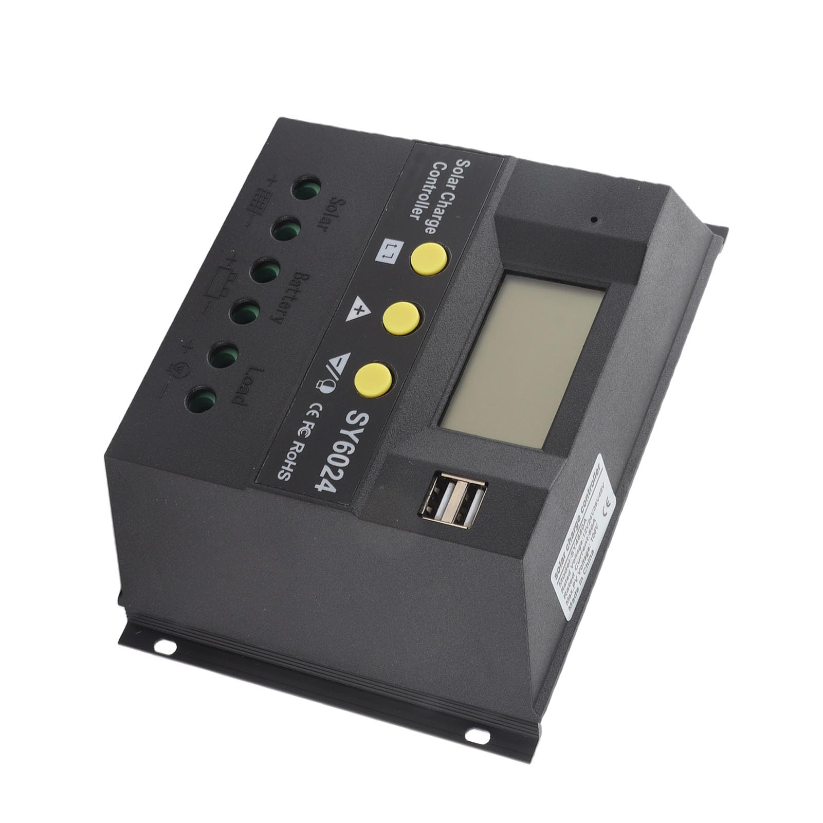 Fdit Kontroler ładowania Słonecznego, Regulator PWM 80A 12V 24V