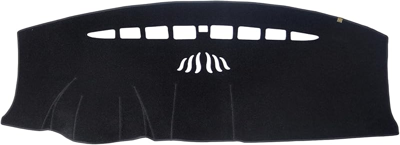 Capa para Painel em Poliéster Preta para Ford Edge 2011–2014 com Direção à Esquerda KEYOOG