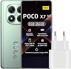 Smartphone Xiaomi Poco X7 5G NFC 8GB RAM 256GB ROM[24095PCADG] (GREEN, 8+256)