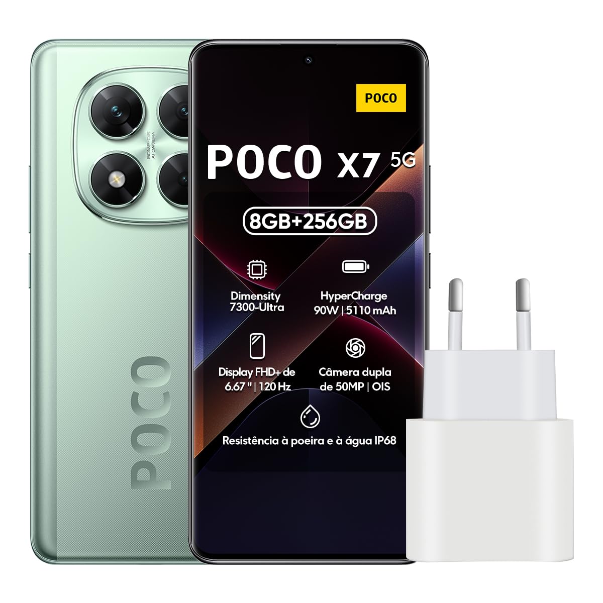 Smartphone Xiaomi Poco X7 5G NFC 8GB RAM 256GB ROM[24095PCADG