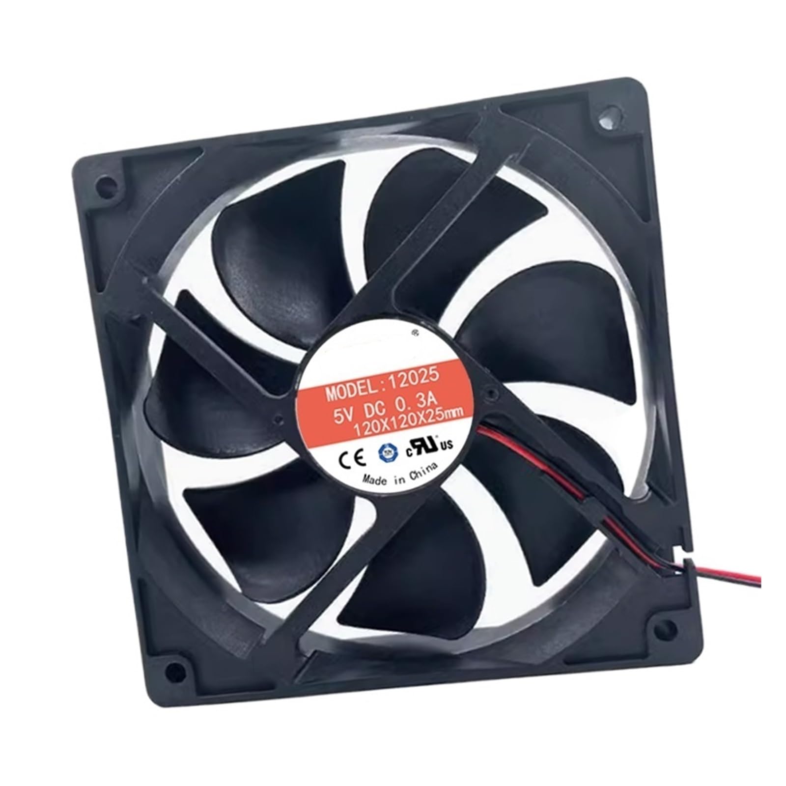 YMUGUEGH 12cm 12025 12V 24V cooling fan(5V 2line)