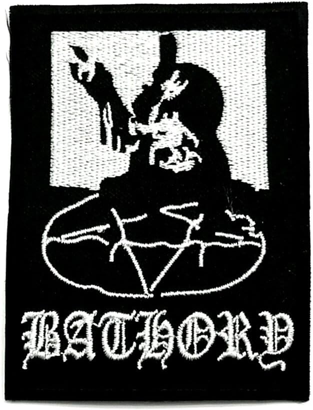 Wasuphand Bathory Goat Head Rock Band Patch Sew On Iron Embroidered Heavy Metal Music DIY Bag Vest Gift Jeans Denim Badge CostumeBon Jovi Forever