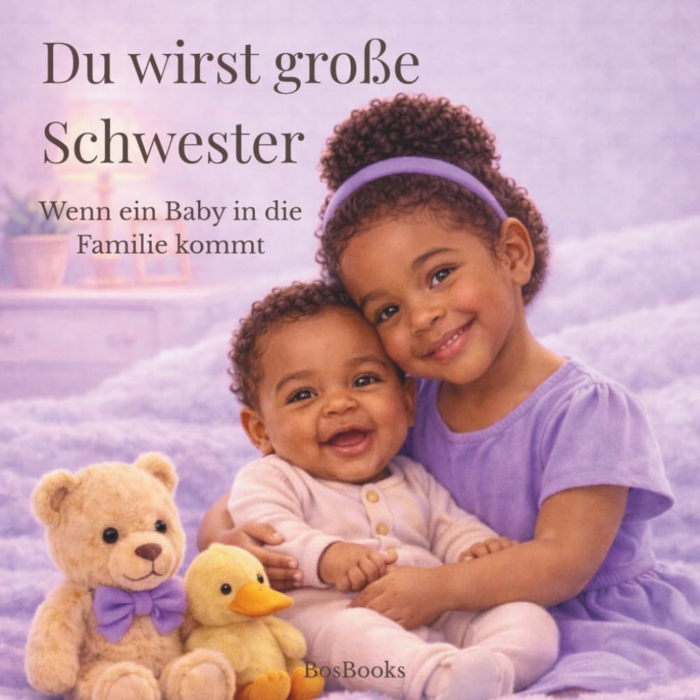 Du wirst große Schwester Wenn ein Baby in die Familie kommt: Ein liebevolles Kinderbuch zur Vorbereitung auf ein neues Baby in der Familie – einfühlsam erklärt für Kinder ab 3 Jahren