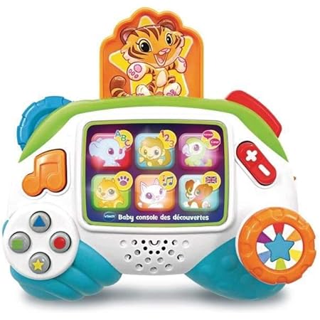 Vtech Baby Console Des Decouvertes La Premiere Console De Bebe Des 9 Mois Version Fr Amazon Fr Jeux Et Jouets
