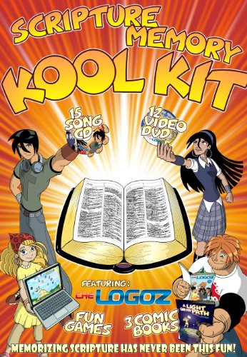 Videos musicales en DVD de Scripture Memory Koolkit y CD con 15 canciones infantiles 2