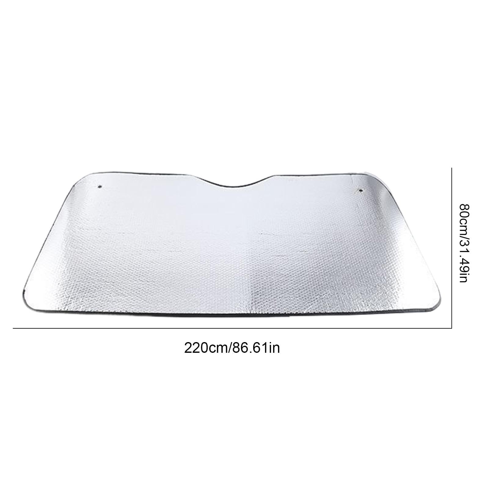 799 Parasole per Auto Facce di Cavallo alla Guida di Auto con Guida A Destra sulla Strada Parasole Auto Parabrezza Anti-UV Copri Parabrezza per Auto Universale per Auto Auto SUV L