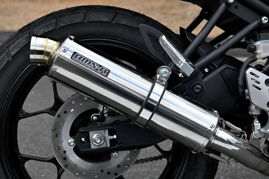 CB125R BEAMS BMS-R ステンレス マフラー CB125R BEAMS BMS-R ステンレス マフラー