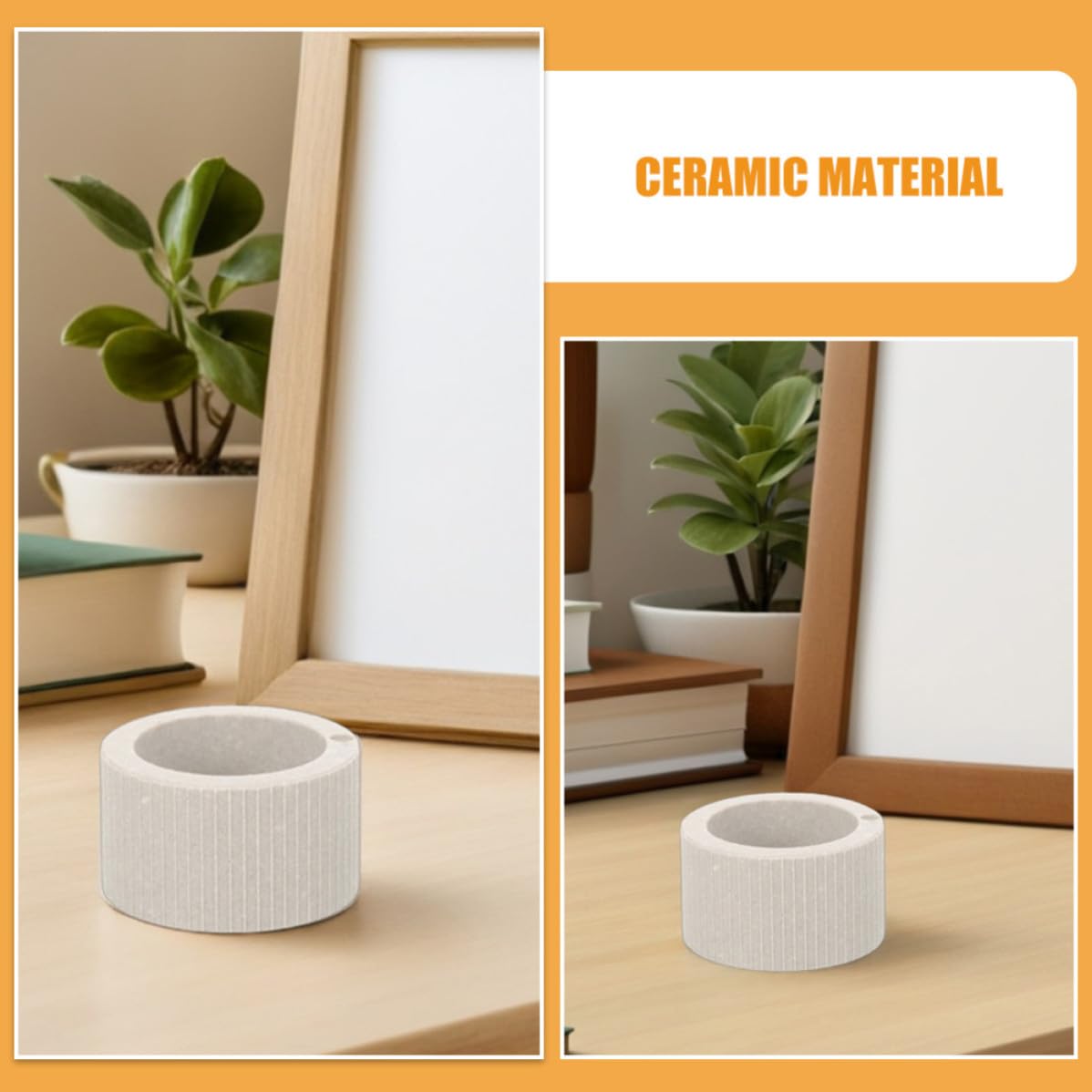 SHINEOFI 30 Unidades Anillos Fijos de Cerámica para Vegetación Base Estable y Amplia Compatibilidad, Ideales para Ambientación y Fijación en Peceras de Agua No Salada