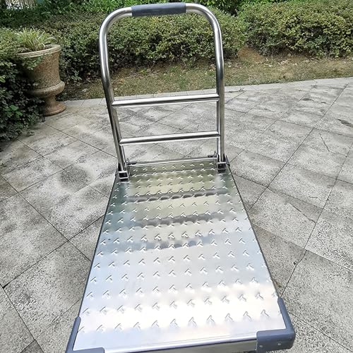 Carretilla plegable 4 ruedas capacidad 150KG miniatura 6