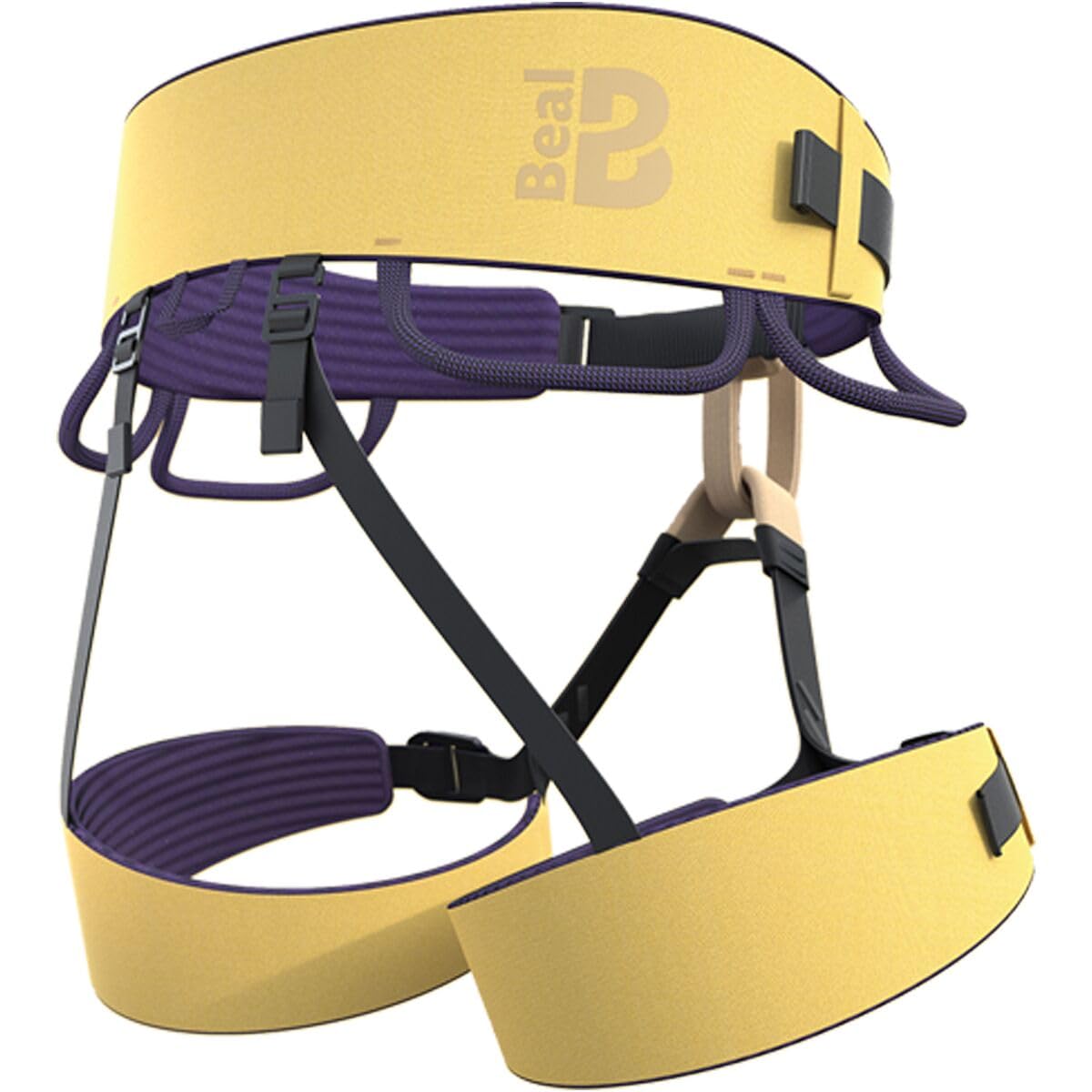 Beal Arnés de escalada unisex Neo amarillo, 65-90 cm