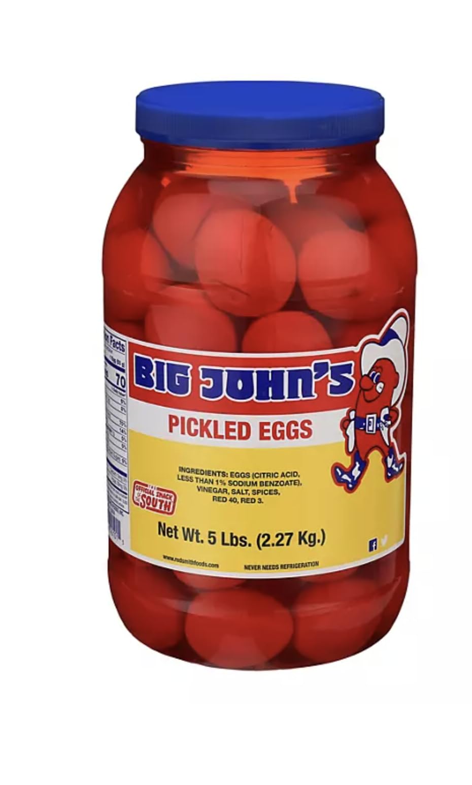 Generic Pickled Eggs 5 lbs Jar.