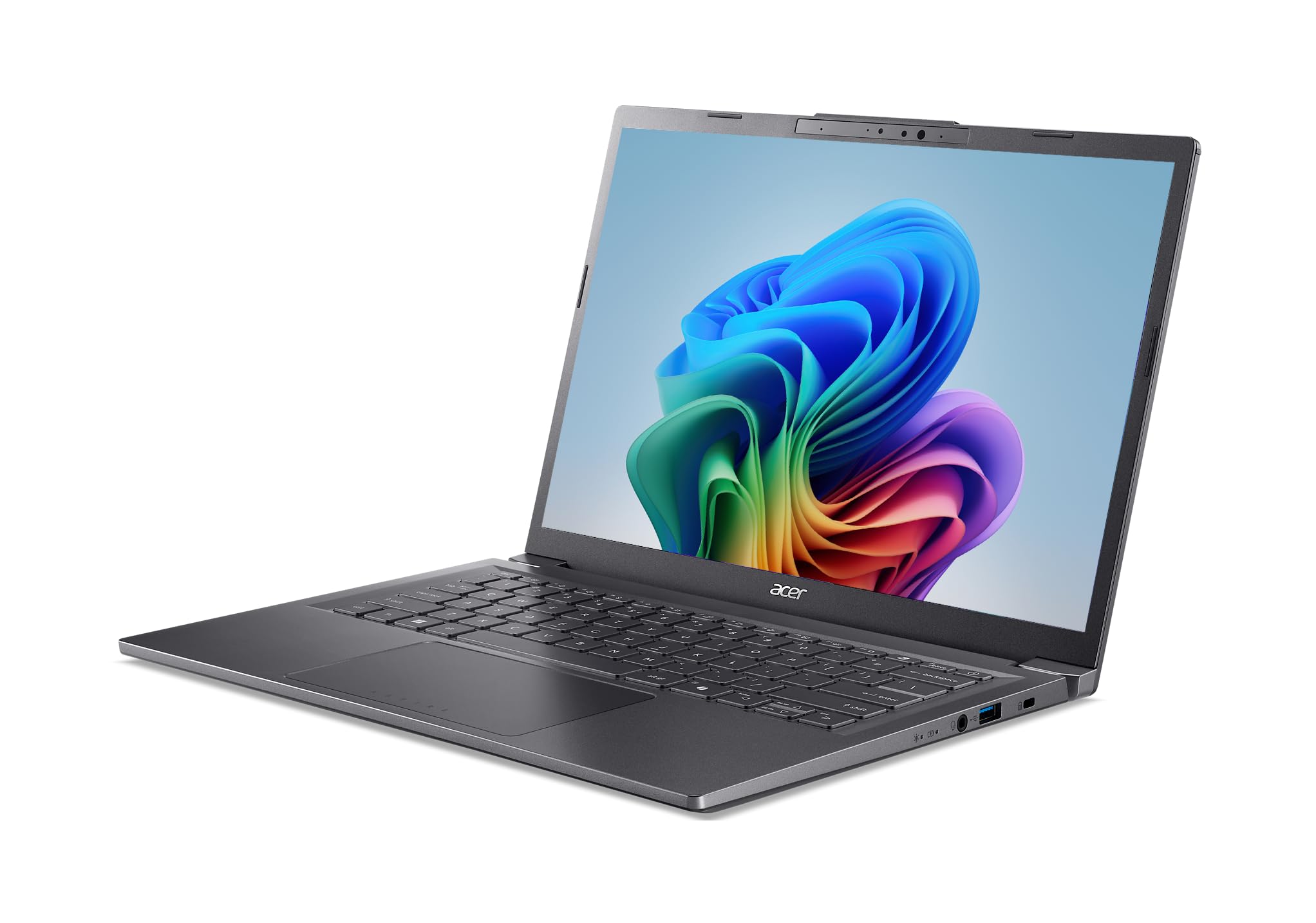 Acer Aspire 14 AI Copilot+ PC | 14" WUXGA Display | Intel Core Ultra 5 Processor 226V | NPU: Up to 40 Tops - GPU: Up to 53 Tops | Intel ARC 130V | 16GB LPDDR5X | 512GB SSD | Wi-Fi 6E | A14-52M-51S1
