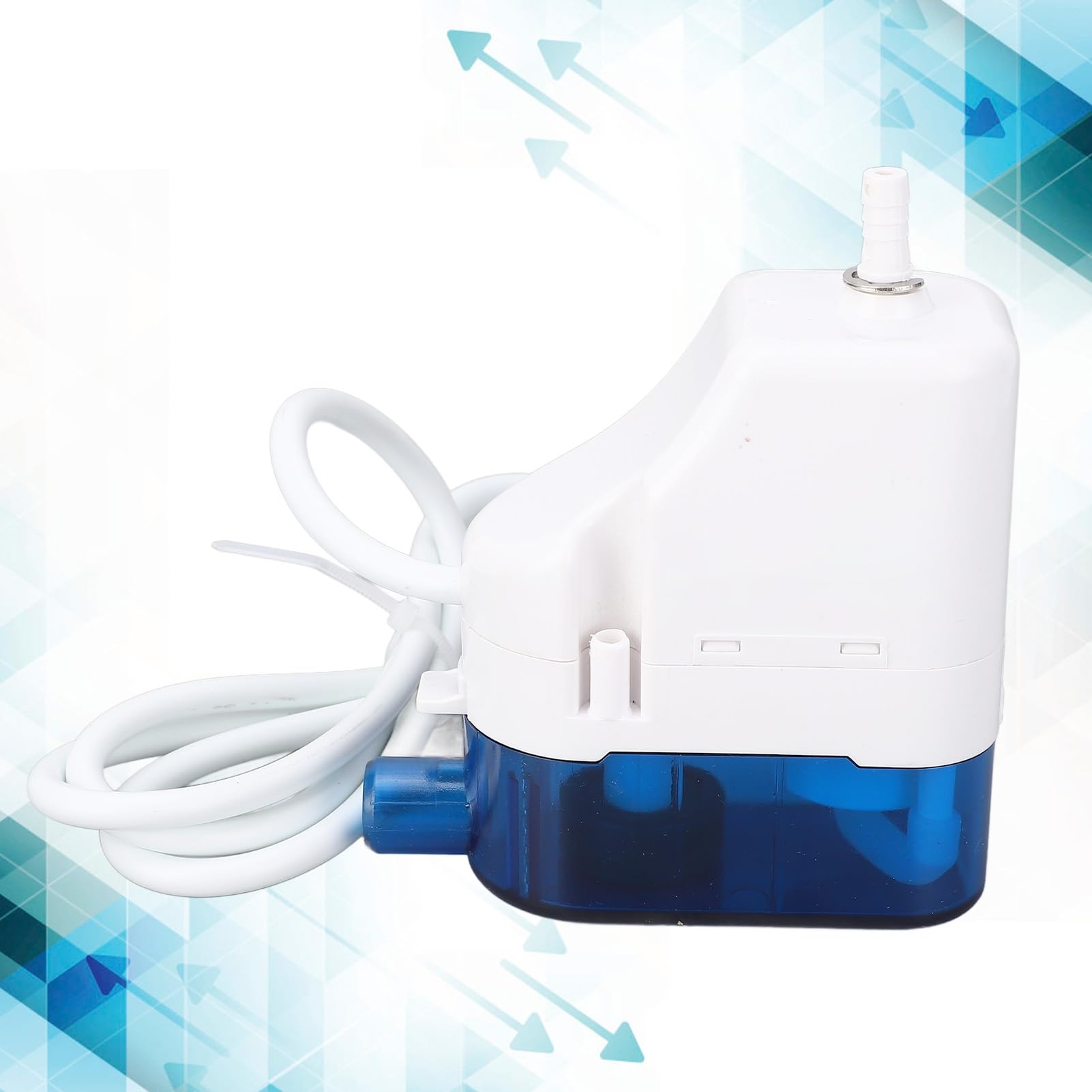 Pompa di Scarico Condensa Automatica Silenziosa 24 L/h per Condizionatore a Parete 1-3P, Sollevamento 10 M, per Casa/ufficio/negozio