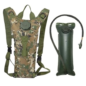 Generic Hydration Backpack 3L Adjustable Straps Water Bladder Bag For Hiking, Camping, Cycling - Acu 1 61xf a6h sl. sl500 . ss300