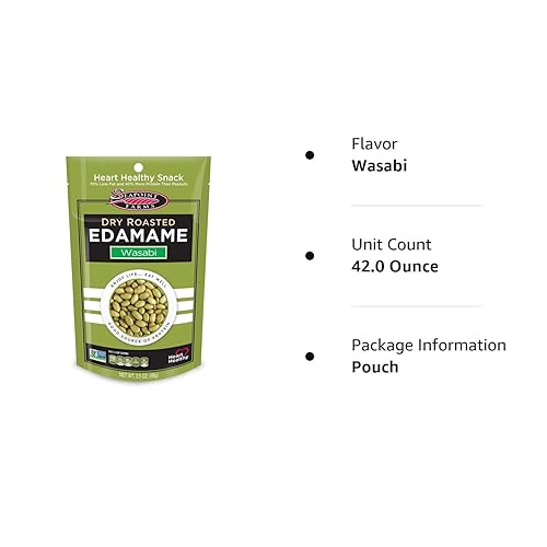Miniatura 8 de Seapoint Farms - Edamame asado seco, bocadillo sin gluten, 4 onzas