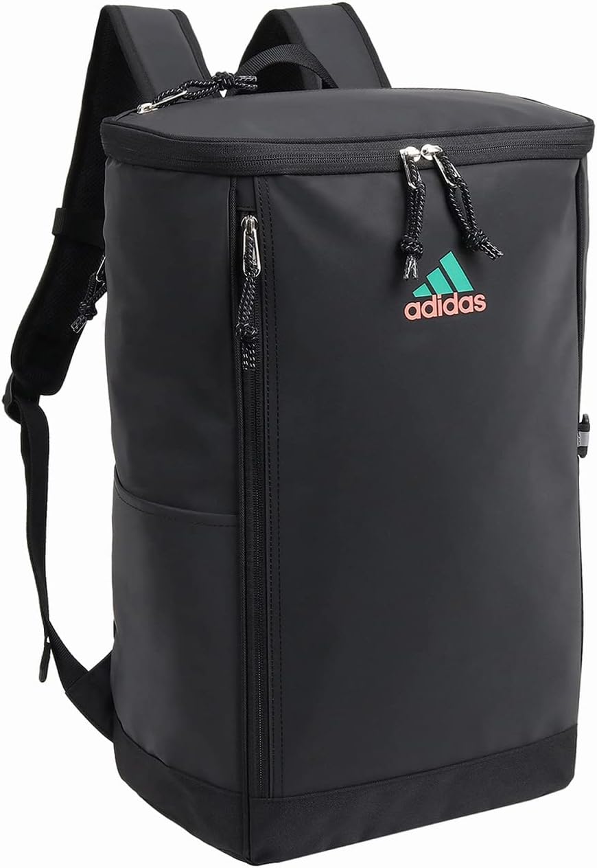 [アディダス] リュックサック B4サイズ収納可 15.6inchPC収納 25L ボックス型 通学 スクールリュック スクールバッグ No.67881 メンズ