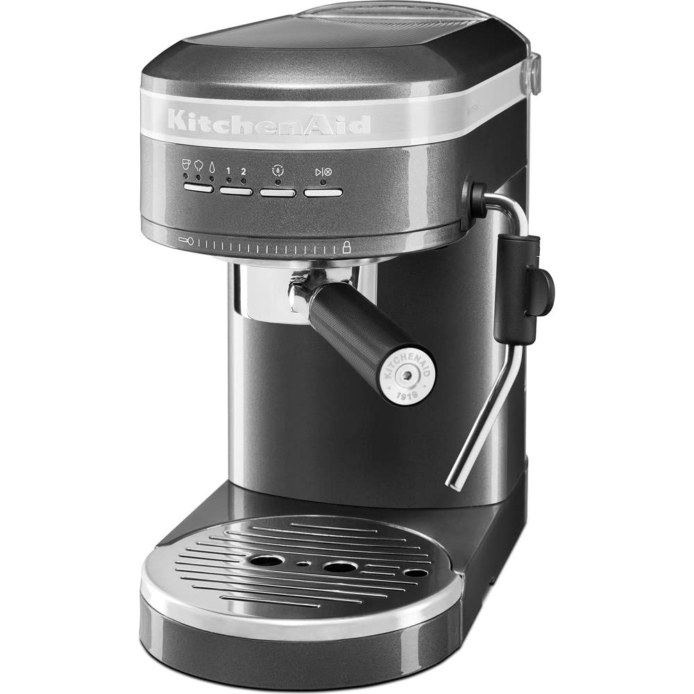KitchenAid MACHINE À ESPRESSO - ARTISAN - GRIS ÉTAIN 5KES6503EMS