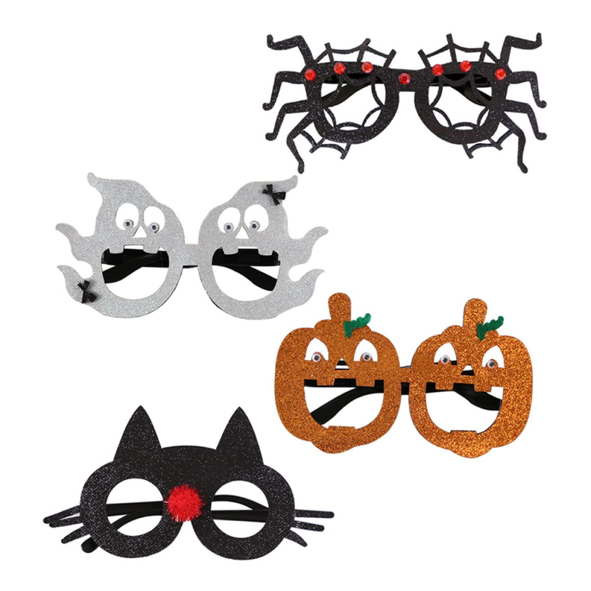 Toyvian Gastgeschenke 20 Stück Lustige Halloween- Halloween- Sonnenbrillen Kürbisgläser Gläser für - Party Brillenpapier Vasos Para Niños