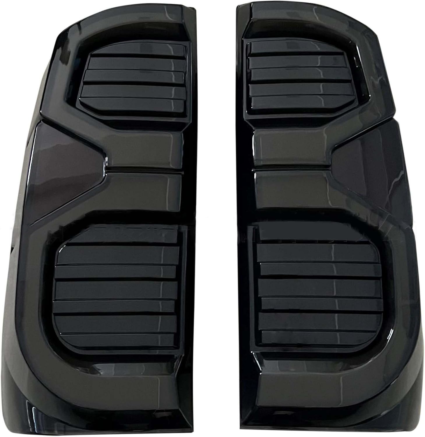 2X Smoked LED Rear Brake Stop Tail Light Lamp for Toyota Hilux Vigo 2012 2013 2014, As Original, As Pictures, US-OE-HLX12-TL-01