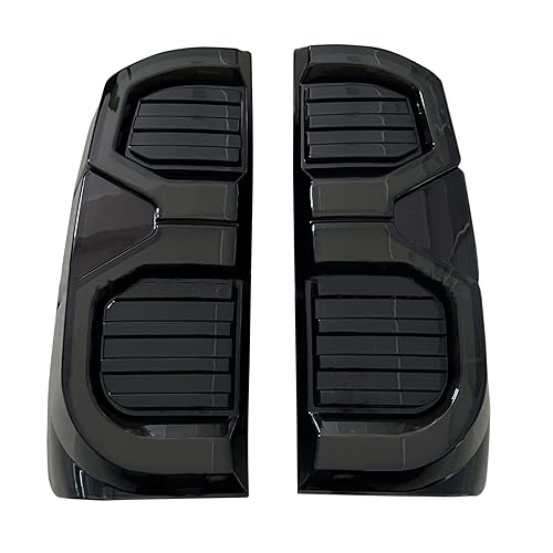 Azoepart 2X Smoked LED Rear Brake Stop Tail Light Lamp for Toyota Hilux Vigo 2012 2013 2014, As Original, As Pictures, US-OE-HLX12-TL-01