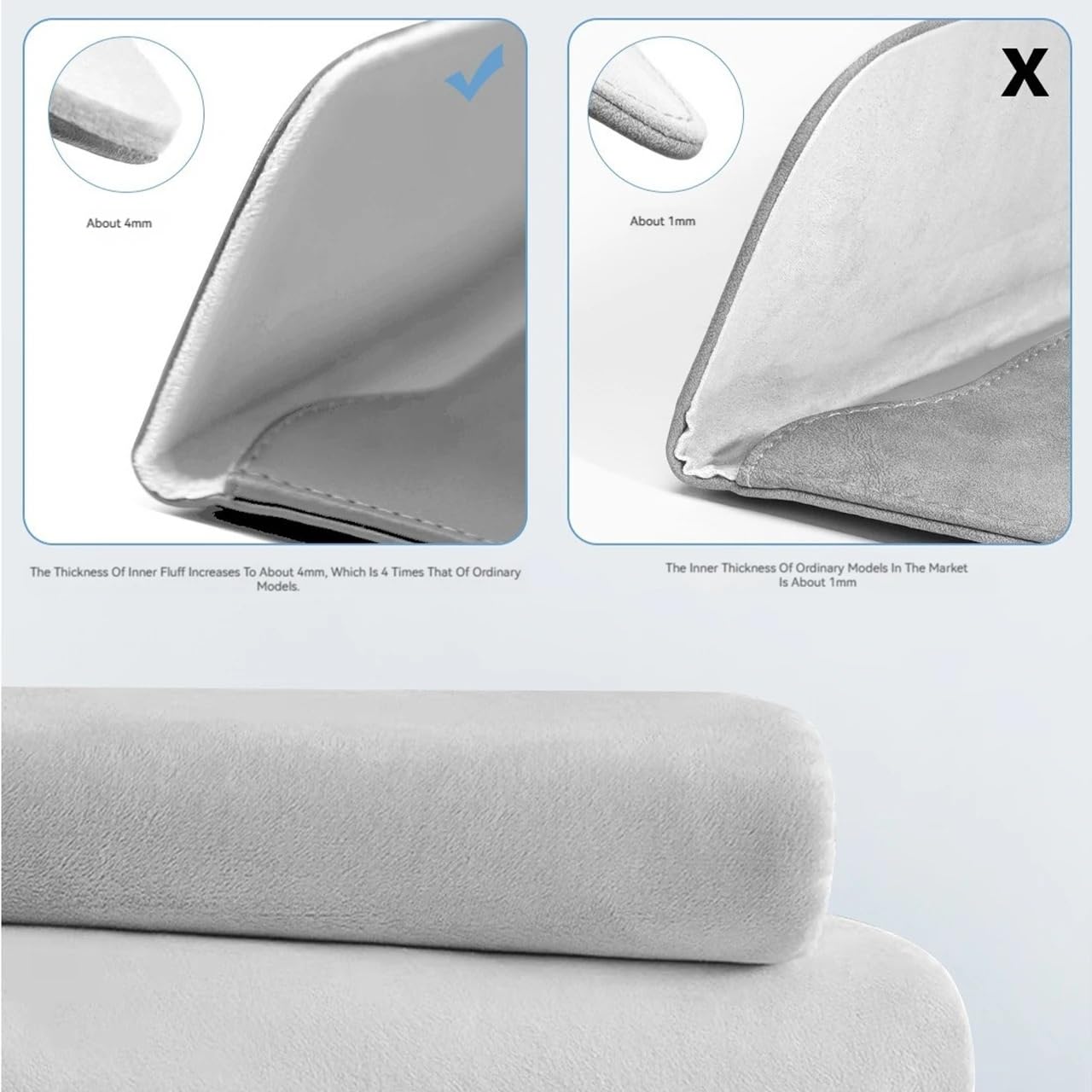 PU Leather Laptop Bag Sleeve Case Suitable For Macbook Air Pro 13 16 /Xiaomi/Huawei/Dell/HP/ASUS 14 15.4 15.6 inch