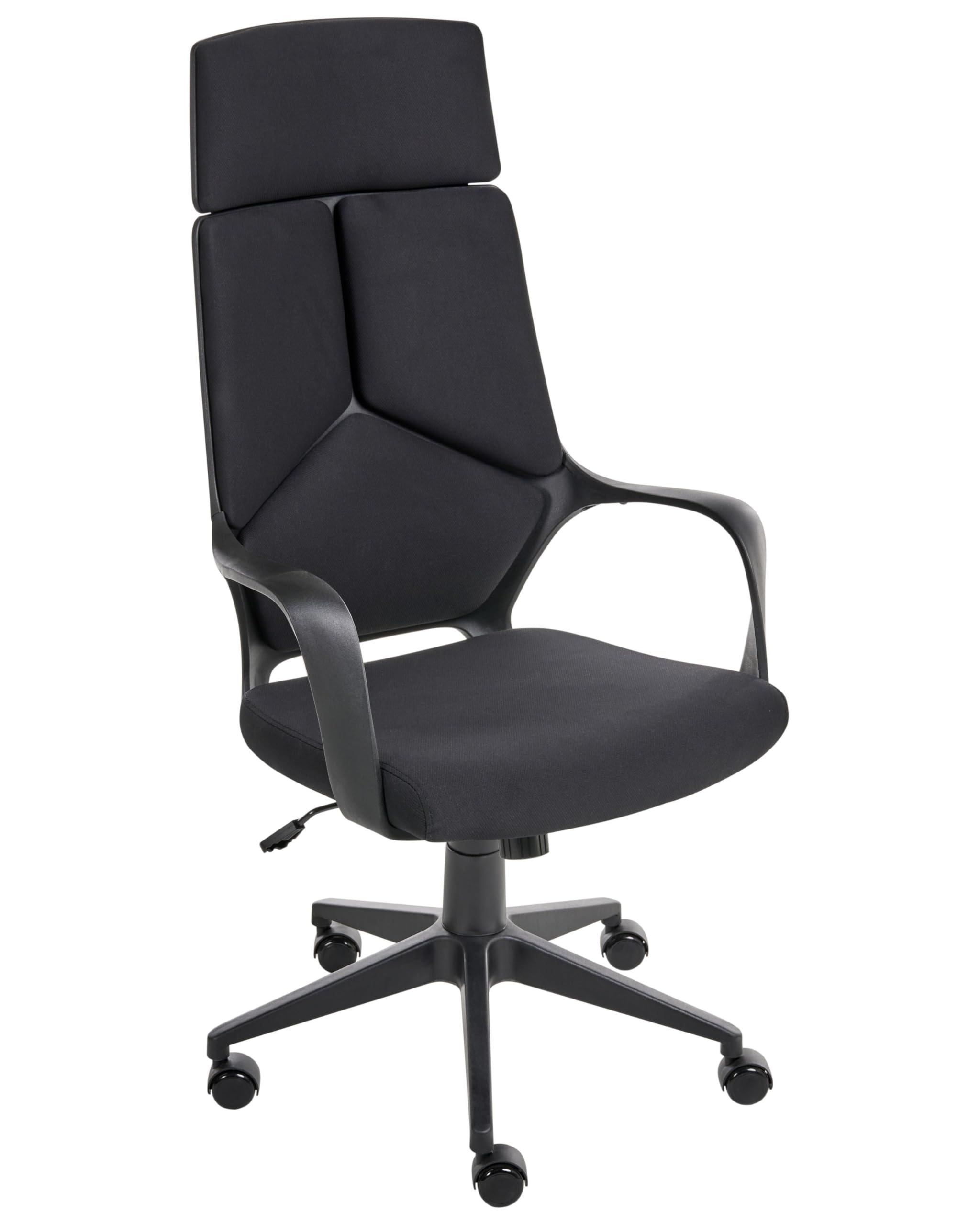 Krzesło biurowe regulacja wysokości obrotowe ergonomiczne czarne Delight II