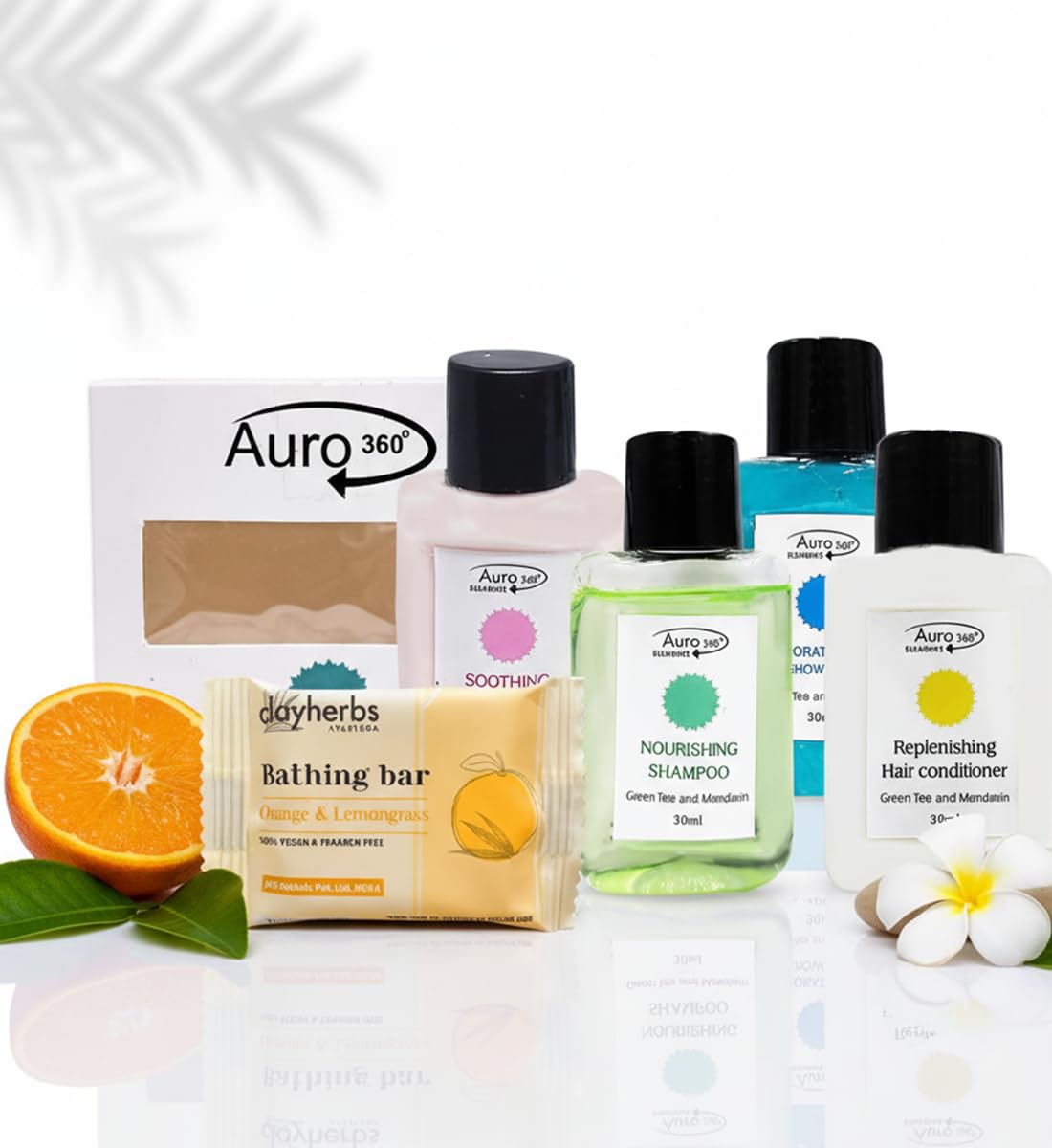 Auro 360* Hotel Accessories Set Of 50 | Hotel Toiletries | Hospital Toiletry Kits | Guest House Kit | Patient Welcome Kit | Hotel Amenities | Marriage Guest Toiletry Kit | Pack Of 50
