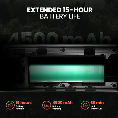 Miniatura 5 de MiLESEEY Thermal Monocular T-Recon Scout, Aircraft Mg-Al Alloy Thermal Monocular, Handheld Thermal Imaging, Night Vision Imager