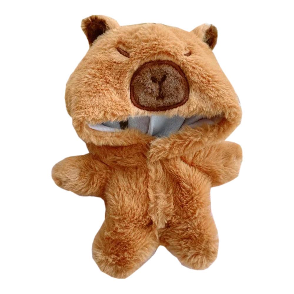 niannyyhouse Vêtements de poupée en peluche de 20 cm, lapin, renard, ours blanc, loup gris, lunettes de 20,3 cm, accessoires de poupée en peluche ( marron niannyyhouse Vêtements de poupée en peluche de 20 cm, lapin, renard, ours blanc, loup gris, lunettes de 20,3 cm, accessoires de poupée en peluche ( marron
