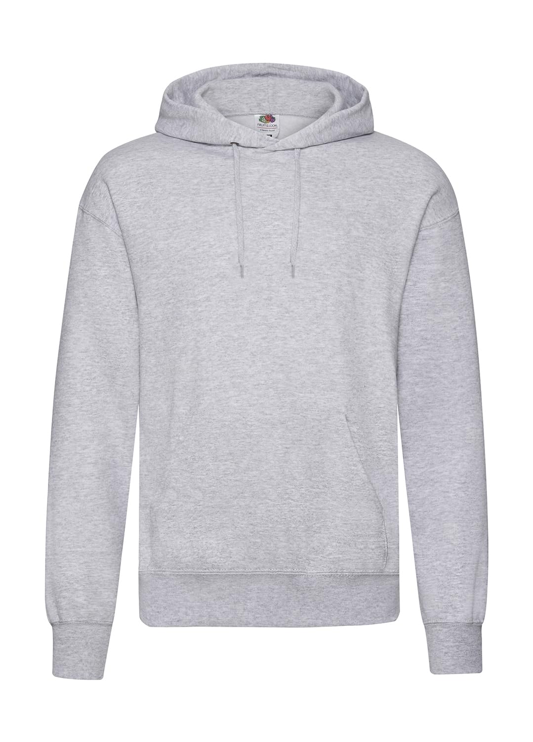 Fruit Of The Loom Men’s Hooded Sweat Sweatshirt, Opaque, heather grey, XL