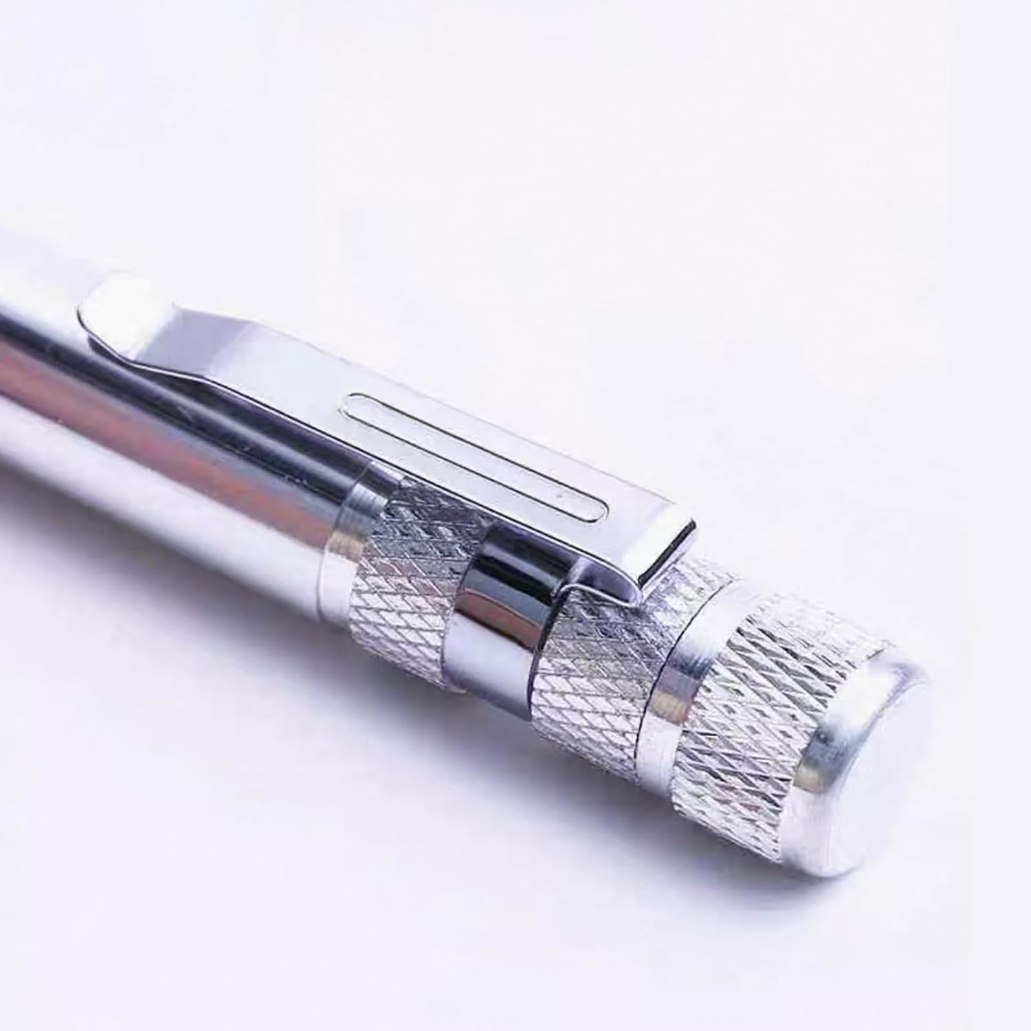Aluminium Alloy Pen Screwdriver, Multifunctional Eight-In-One Screwdriver Set（silver）