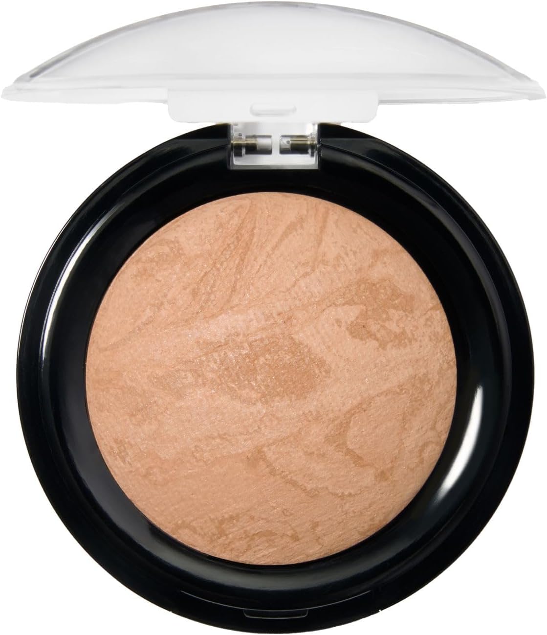 LAURA GELLER NEW YORK Award-Winning Baked Balance-n-Brighten To Go Travel Size Color Correcting Powder Foundation - Golden Medium - Buildable Light to Medium Coverage - Demi-Matte Natural