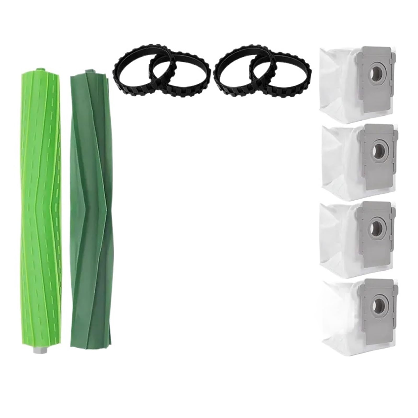 for iRobot Roomba S9 9150 / S9+ Plus 9550 Robot Aspirapolvere Accessori Filtro Hepa Spazzola Principale/Laterale Sacchetto for la Polvere Parti di Ricambio(6pcs5)