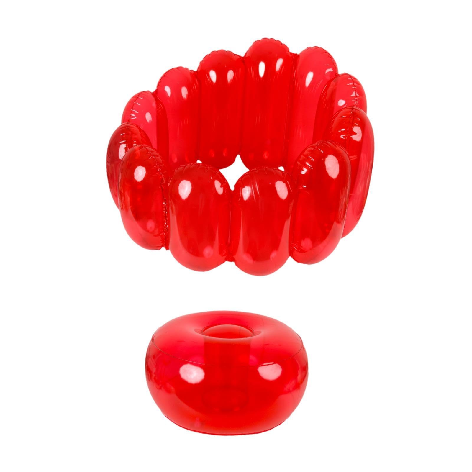 Inflatable Chair Inflatable Sofa for Living Room Swimming Pools Reading Room Red|Home & Garden |1 Set Inflatable Chair-image-17