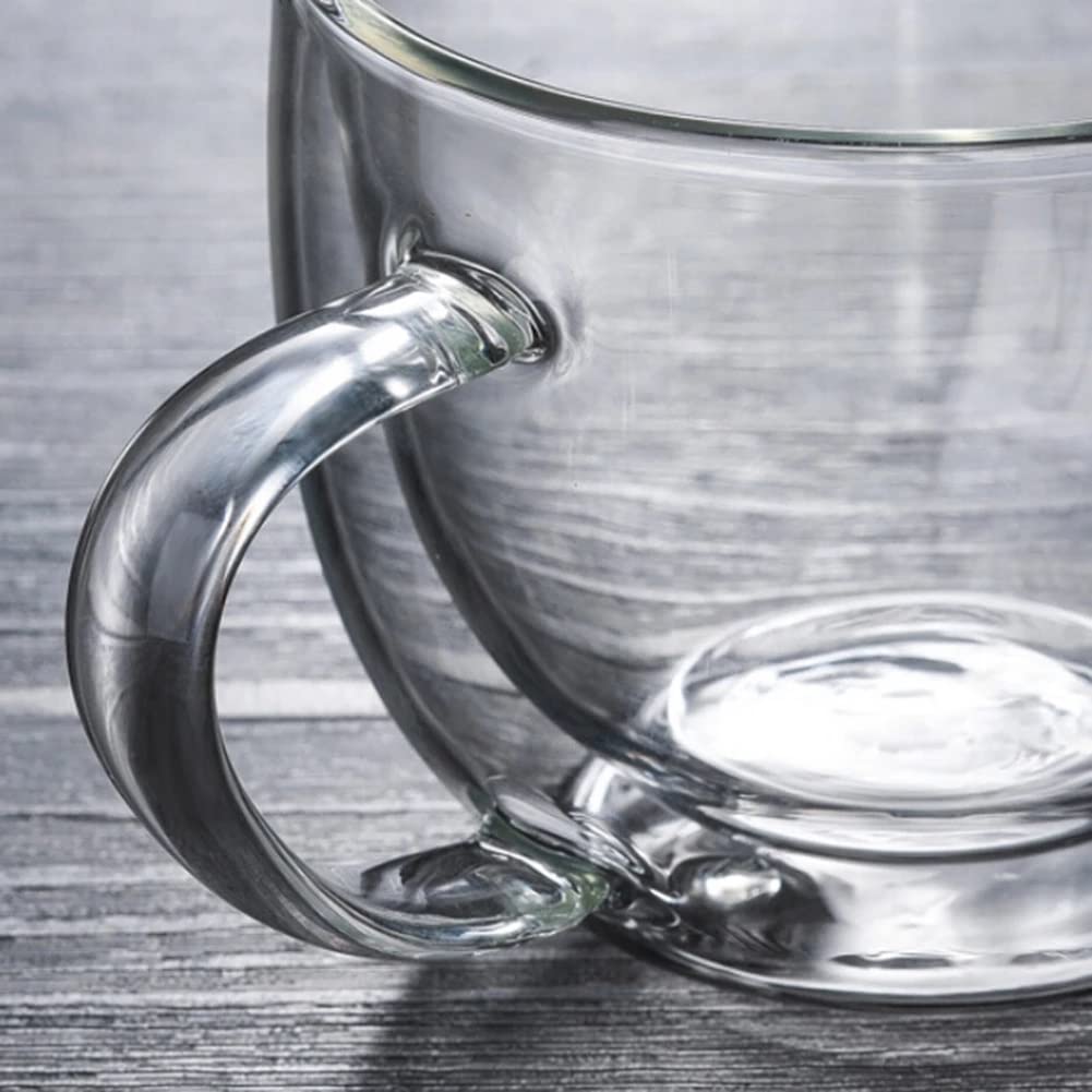Tazza di caffè in vetro trasparente tazza di latte whisky tè beer doppio cocktail vino tazza drinkware tumbler tazze