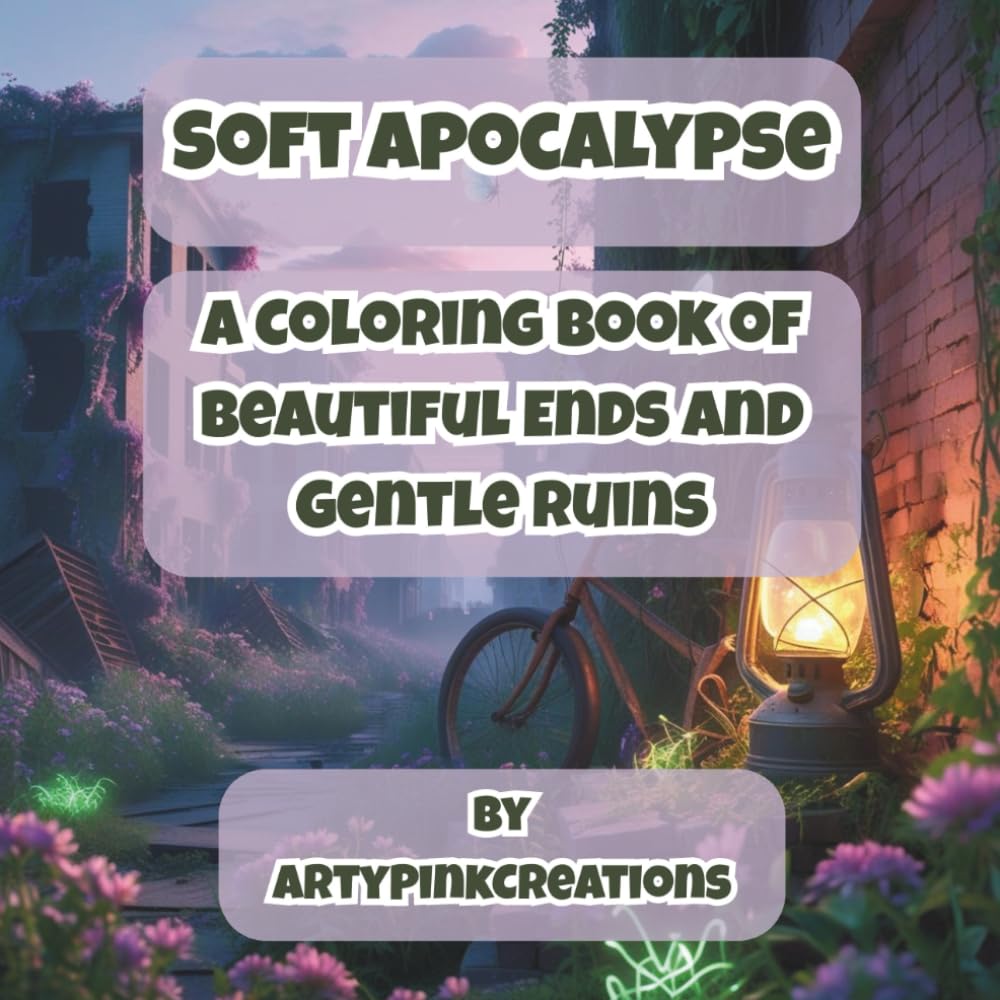 Soft Apocalypse: A Coloring Book of Beautiful Ends and Gentle Ruins