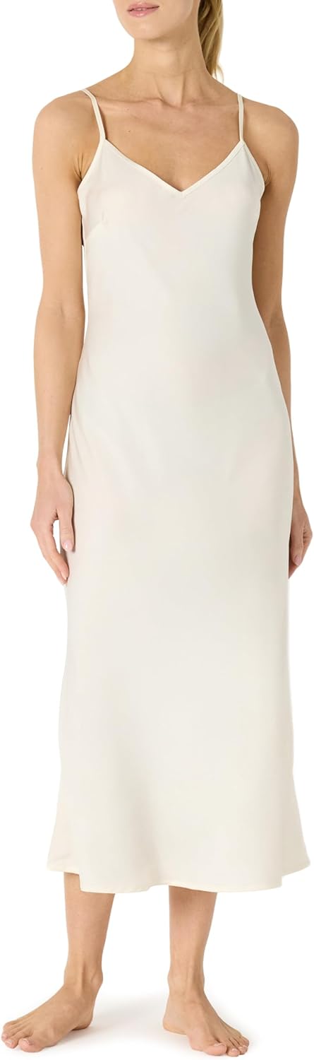 Amazon Essentials Women's Satin Sleepwear Cami Slip Nightgown