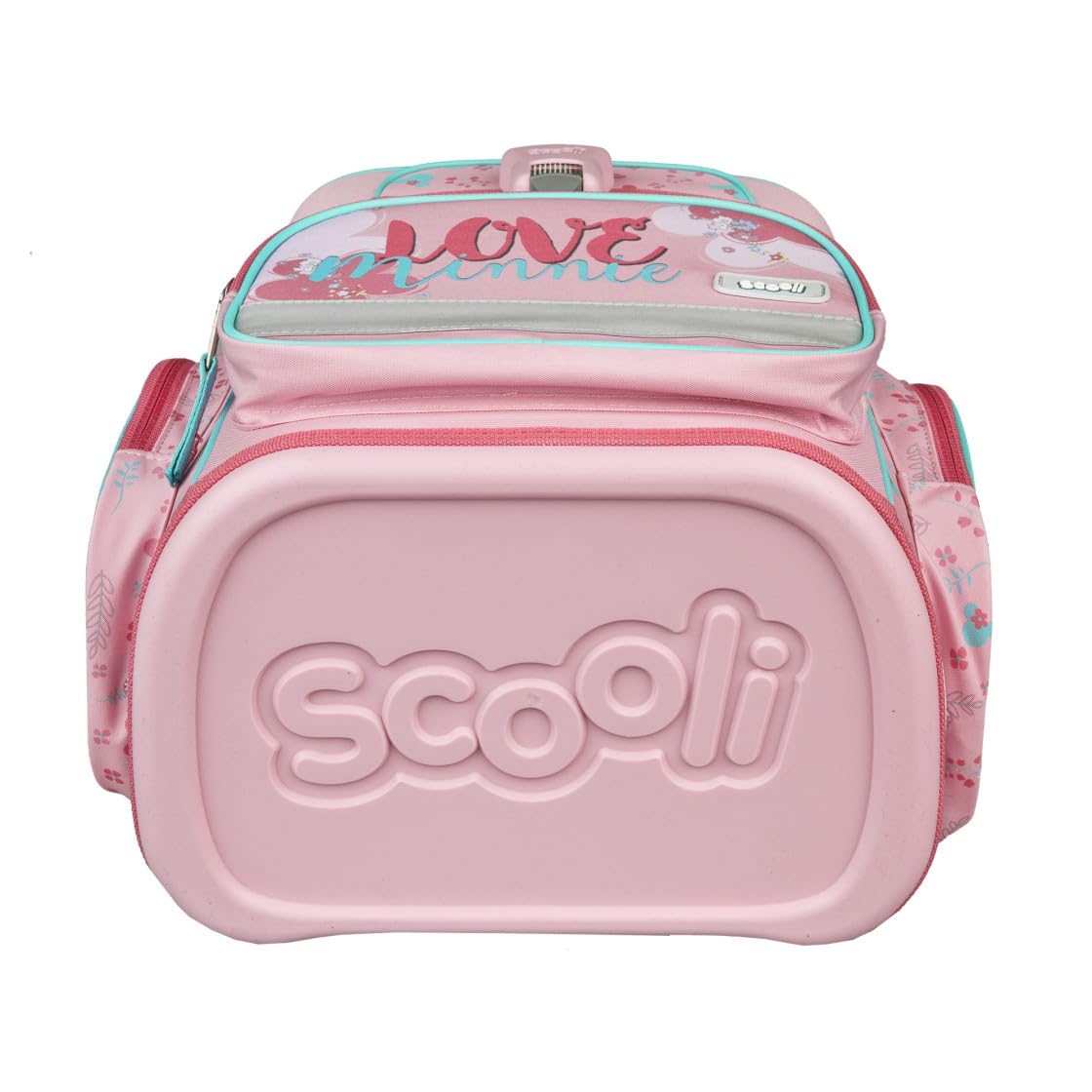 Undercover Schulranzen Set 5-TLG Disney Minnie Mouse Mädchen 1. Klasse - Mit personalisiertem Inhalt - Schultasche mit Turnbeutel Federmappe für Grundschule