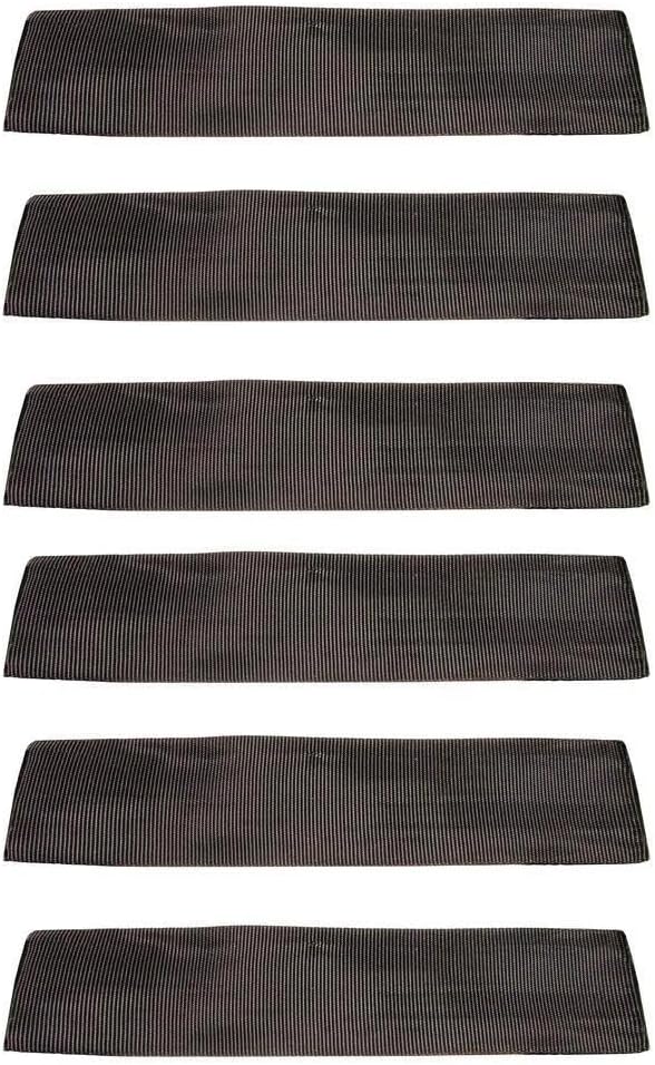 for 6 Sliding 12" Sleeves Webbing Web Protector for 2" Ratchet Tie Down Strap