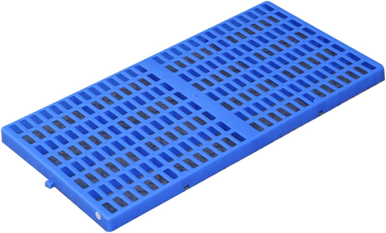 Moisture-Proof Plastic Pallets, Grid Plastic Pallet for Basement Storage, Lightweight Anti-Slip Pad Board for Garage Supermarket Basement(60x30x3cm/8x8x1in)