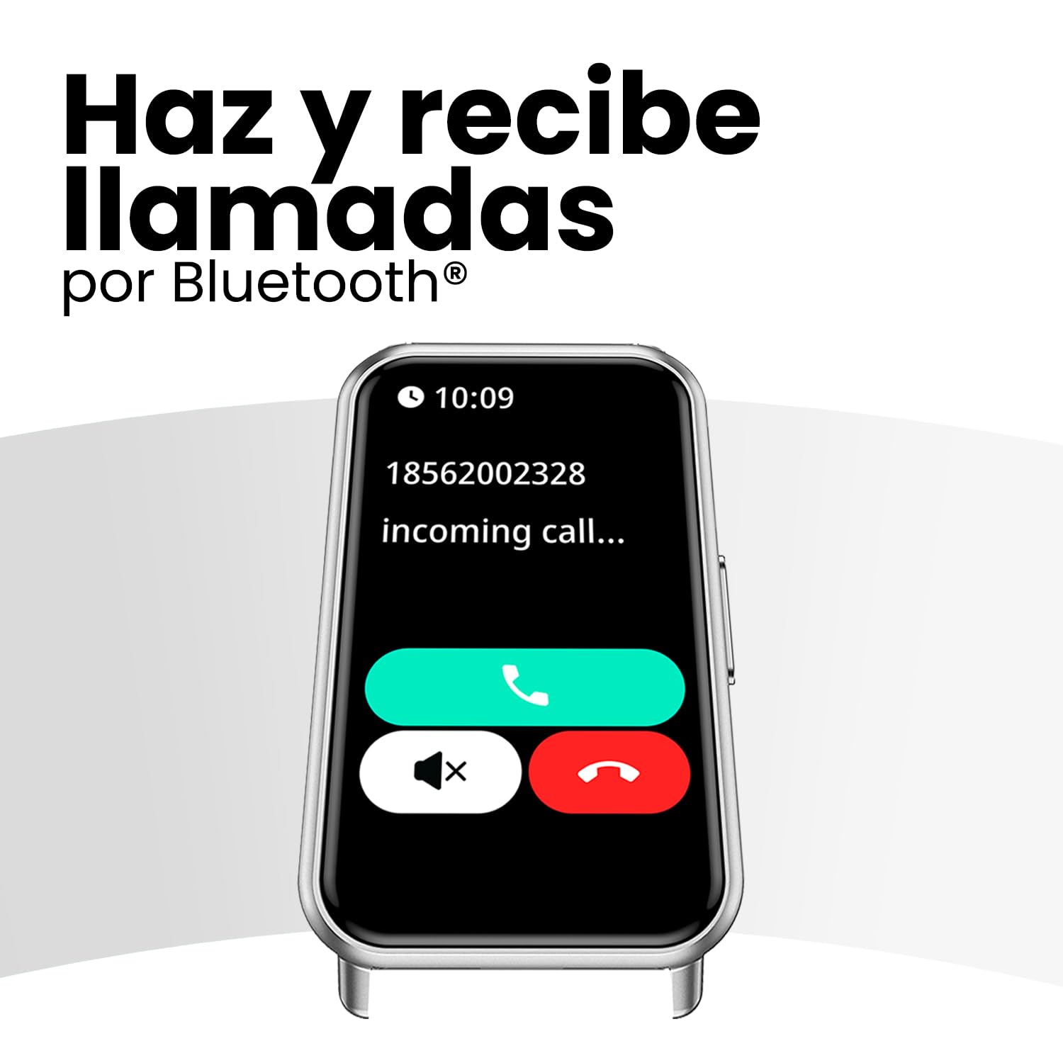 SPC Duo Fit - Pulsera Deportiva con Pantalla AMOLED 1,47” | Llamadas Bluetooth y notificaciones | +100 Deportes | 2 Correas Incluidas (Beige y Granate) | Batería hasta 8 días | IP68 | App Smart You
