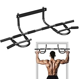 Pull Up Bar for Doorway - Multi-Grip Chin Up Bar Heavy Duty Pull Up Bar - Strength Training Pull-up Bars for Versatile Workout - Portable Pullup Bars with All Accessories