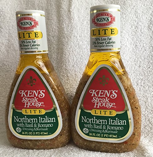 Ken s Steak House Lite Northern Italian with Basil & Romano Dressing & Marinade (2)