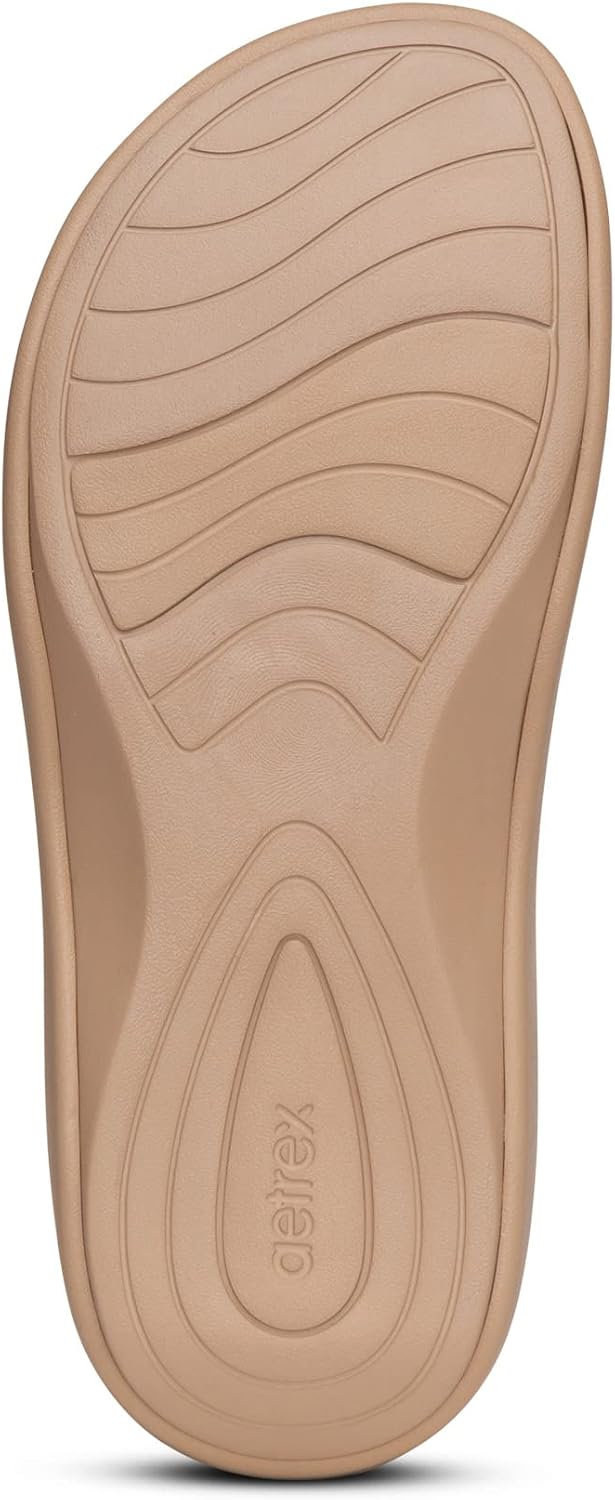 Aetrex Women's Jillian Orthopedic Sport Sandals for Women - Water-Friendly Womens Sport Sandals for Beach Summer
