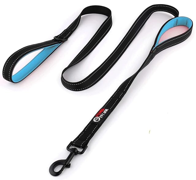Primal Pet Gear Correa para Perro de 1,8 m de Largo - Acolchado de tráfico de Dos Asas - Resistente
