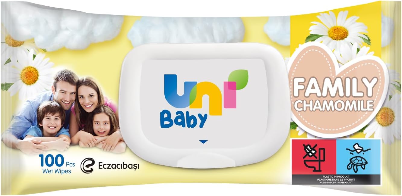 Family Wipes - Chamomile 100 pcs