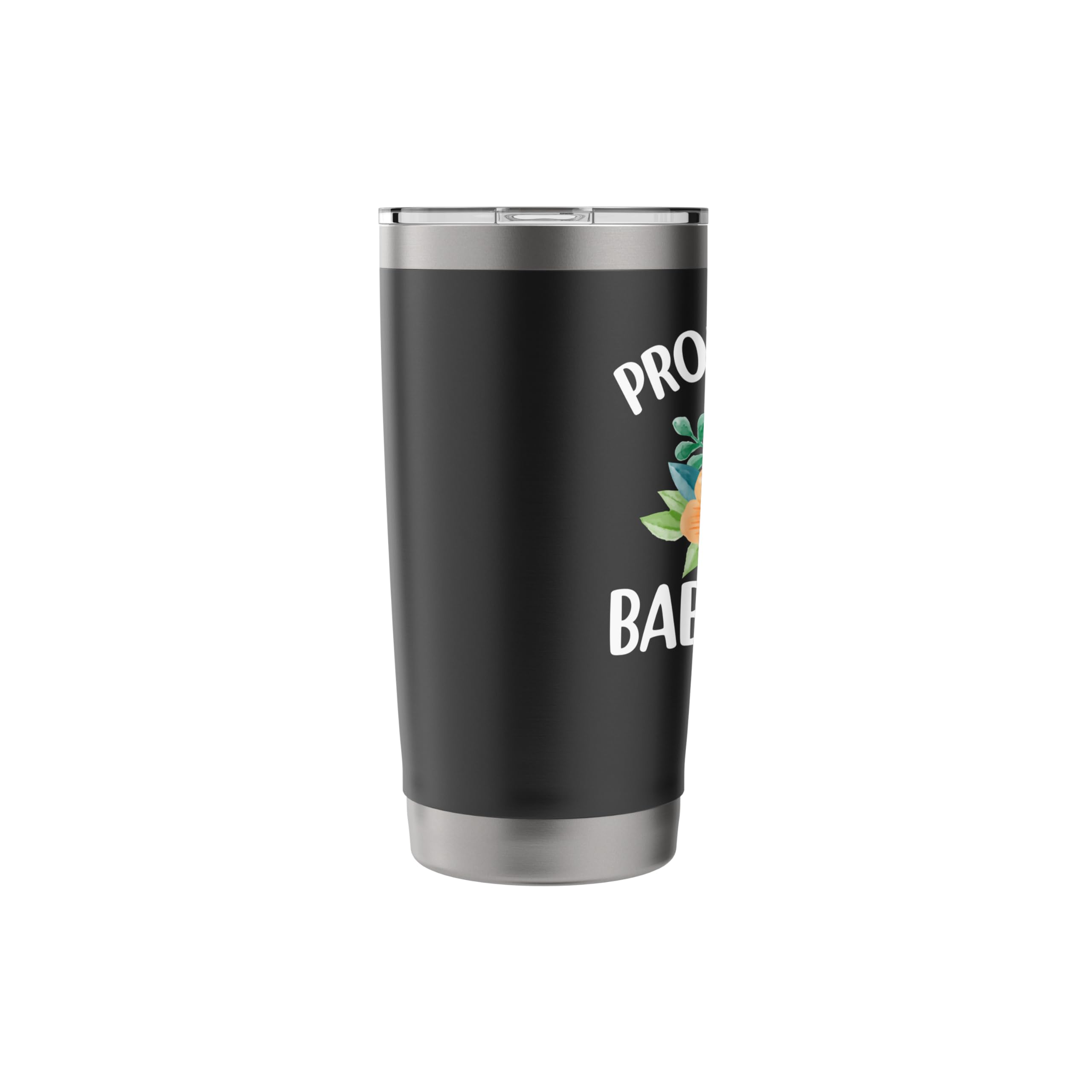 Promoted to Babysitter - Flower Lover Babysitting Gifts Stainless Steel Insulated Tumbler